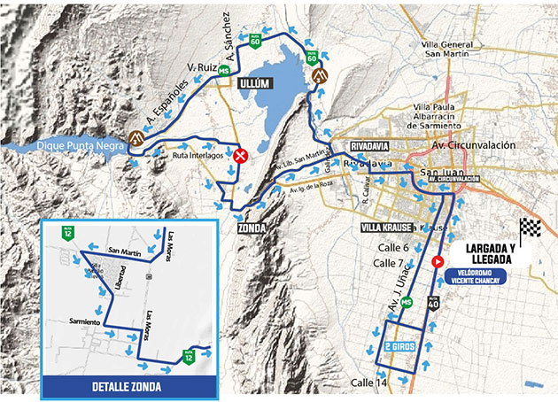 Stage 6 map